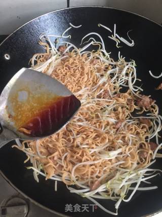 Fried Dry Noodles recipe