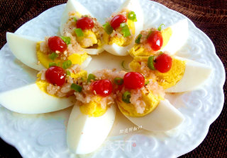 Garlic Boiled Eggs recipe