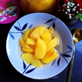 Yellow Peach Syrup recipe