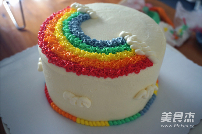 Rainbow Cake recipe