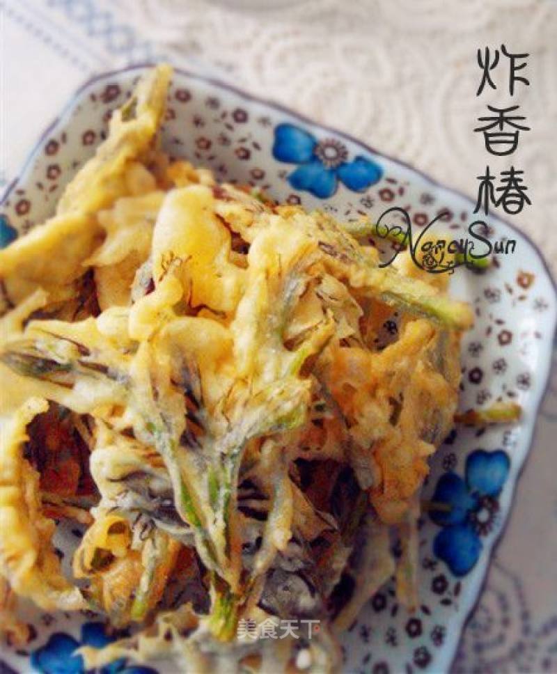 The Taste of Spring Buds-fried Toon recipe
