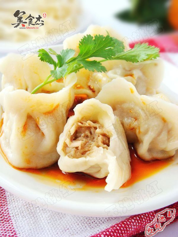 Enoki Mushroom Dumplings recipe