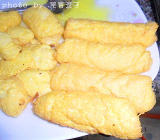 "golden Lucky Bag" Made with Yuzi Tofu recipe