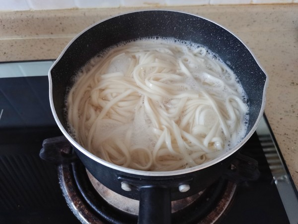 Noodles with Corn Beef Sauce recipe