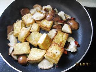 Tofu with Mushroom and Oyster Sauce recipe