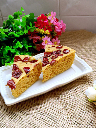 Red Dates and Corn Hair Cake recipe