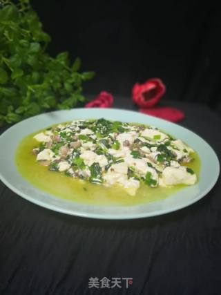 Leek Tofu recipe