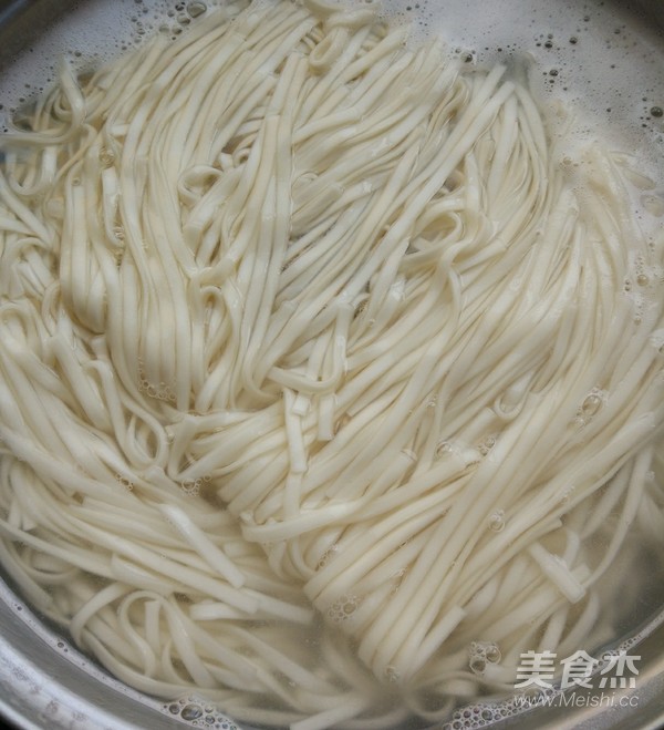 Kidney Bean Egg Soup Lo Noodles recipe