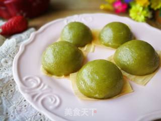 #春食野菜香#豆沙青团 recipe