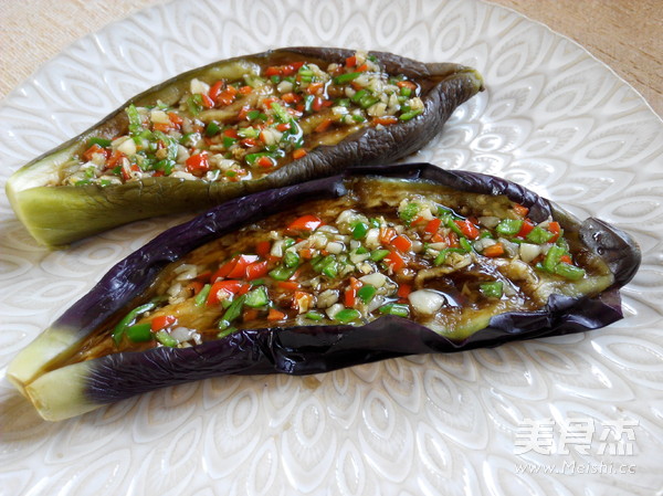 Eggplant with Garlic Oil recipe