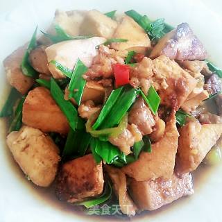 Fried Pork with Tofu recipe