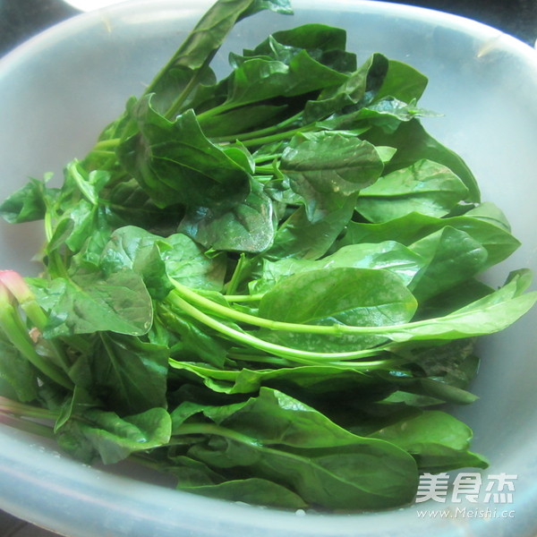 Marinated Spinach recipe