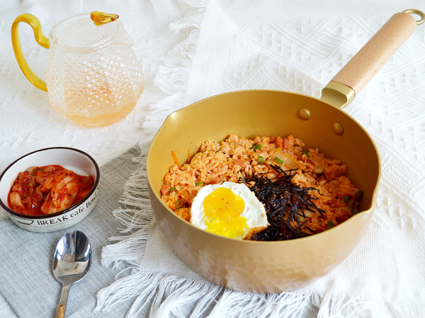 Korean Spicy Cabbage Fried Rice recipe