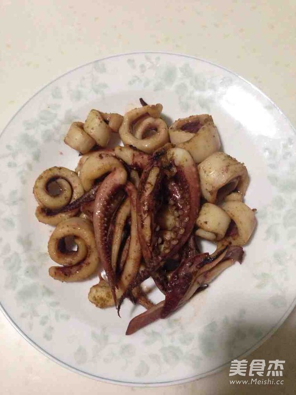 Grilled Squid with Cumin recipe