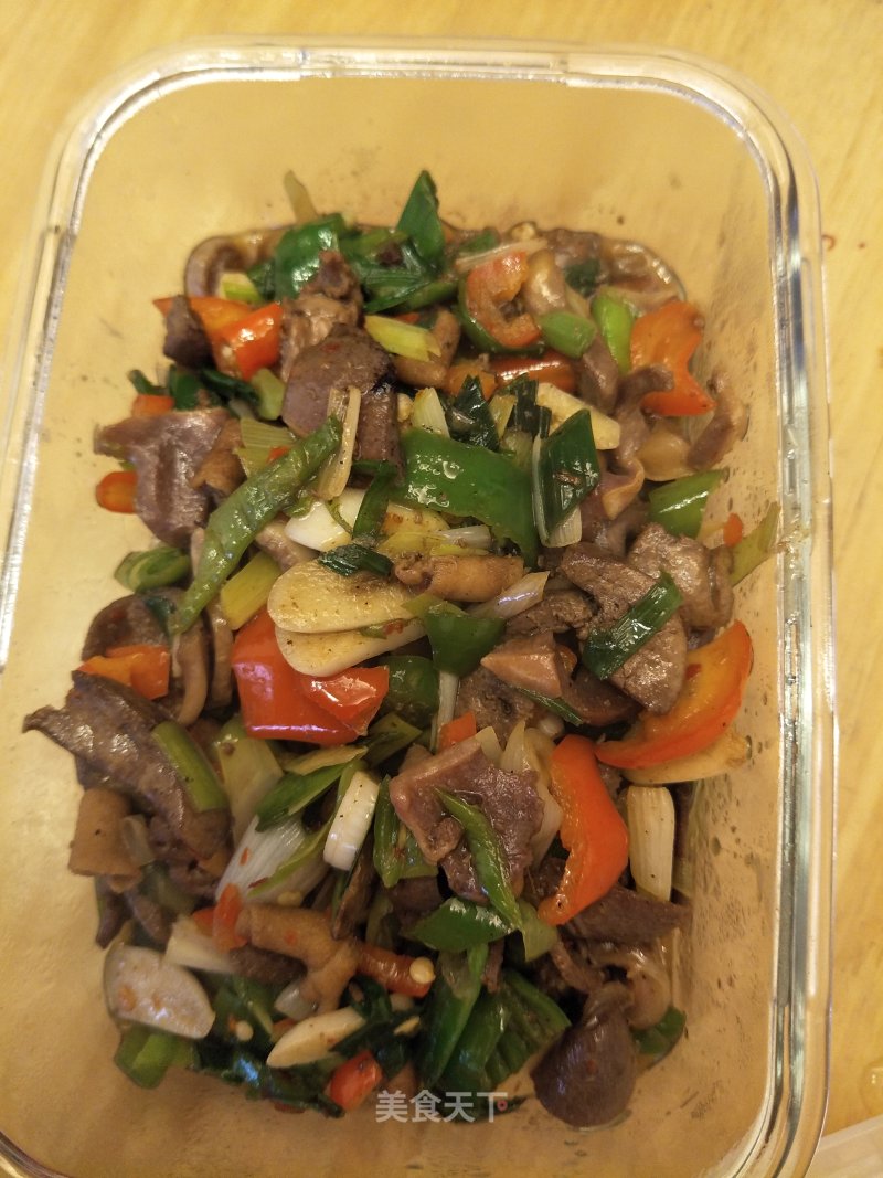 Stir Fried Duck Gizzards recipe