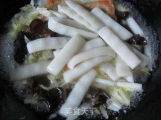 Delicious Homemade Hot Pot Rice Cakes recipe