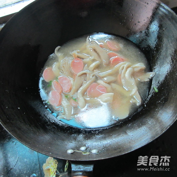 Ham and Mushroom Soup recipe