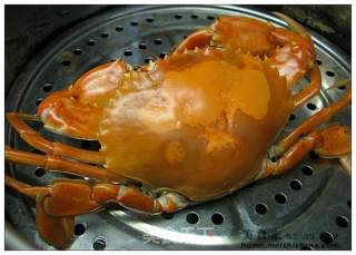 Steamed Three-men Big Blue Crab recipe