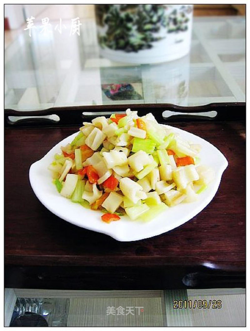 Celery and Lotus Root recipe