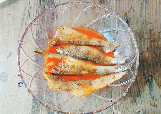 Grilled Ice Fish with Honey Sauce recipe