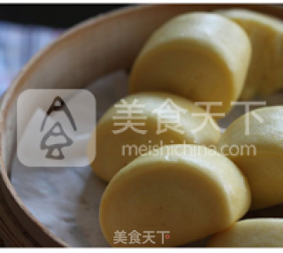 [smooth Pumpkin Steamed Buns]---big Fat Pumpkins Turned into Small Fat Steamed Buns recipe