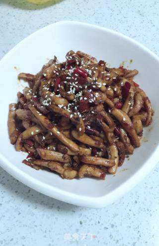 Spicy Fried Squid recipe