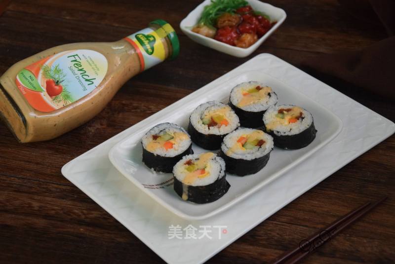 Egg Seaweed Rice Roll