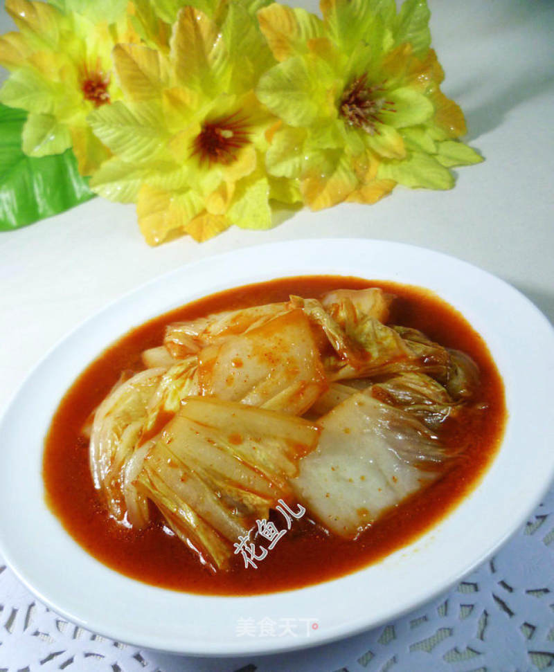 Hot and Sour Chinese Cabbage recipe