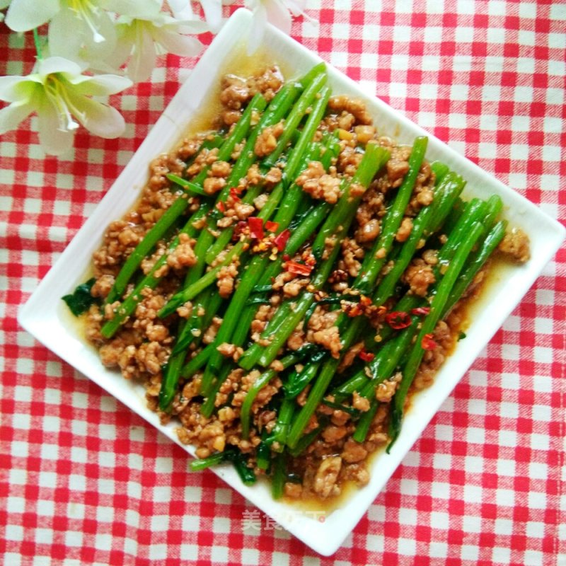 Less Oil Version of Oil-soaked Tongle Dishes recipe