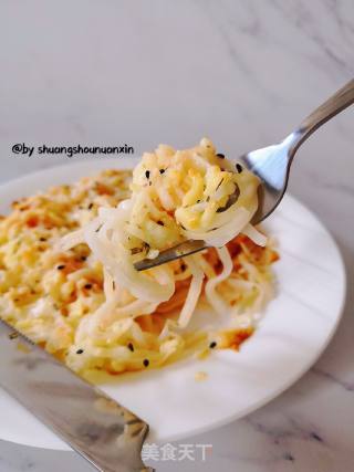 Cheese Baked Noodles recipe