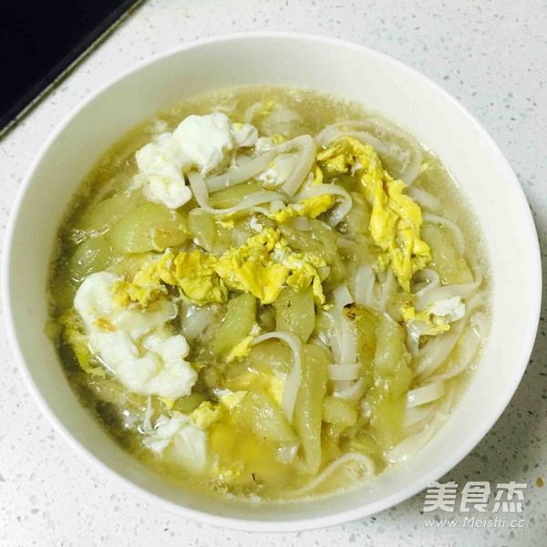 Eggplant Noodle Soup recipe