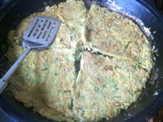 Shrimp and Horned Melon Omelette recipe