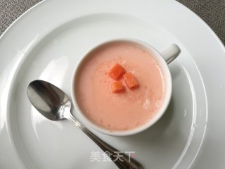 #trust之美# Papaya Hits Milk recipe