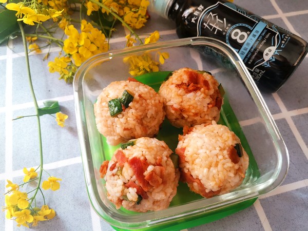 Bacon Rice Ball recipe