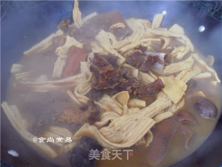 #trust之美#curry Lamb Braised Yuba recipe