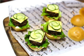 【soda Beef Mini Burger】 recipe