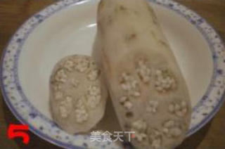 Honey Glutinous Rice Lotus Root recipe