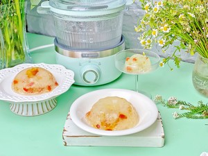 Osmanthus Snow Swallow Tremella Jelly‼ ️frozen Age Low-calorie Light Desserts recipe