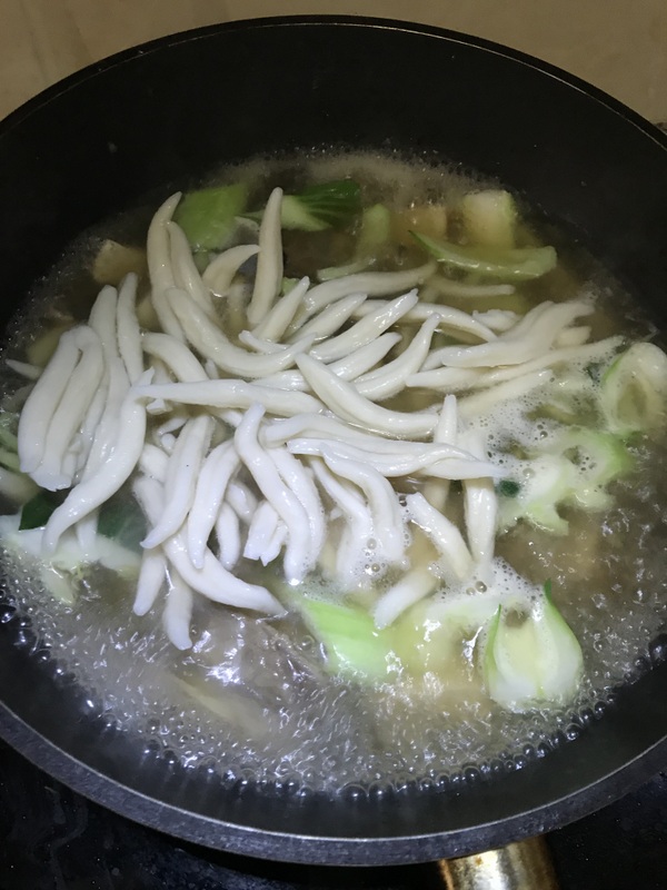 Beef Tendon Fish Noodle Soup recipe