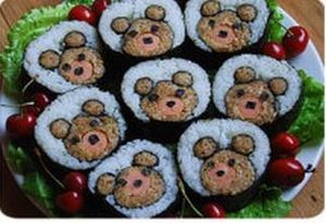 Bear Sushi recipe