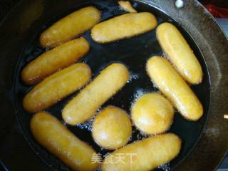 Fried Sweet Potato Frying Dump recipe