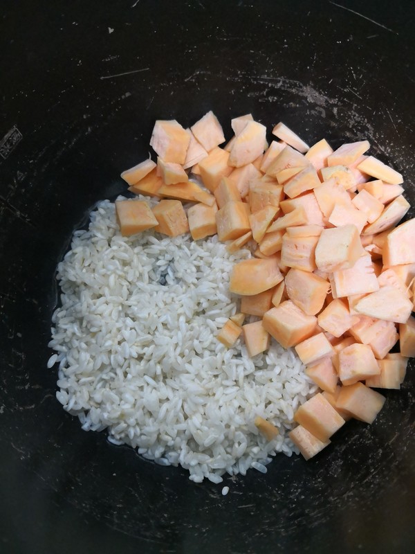 Germ Rice and Sweet Potato Porridge recipe