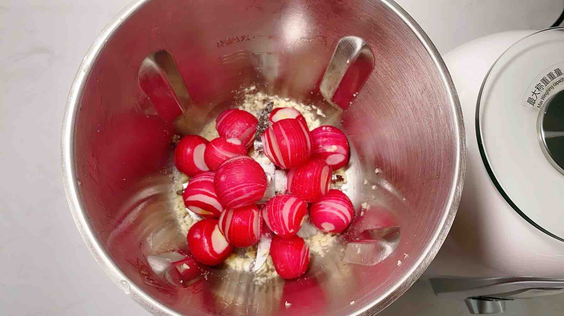 Sweet and Sour Cherry Radish, Crisp and Delicious, Perfect with Porridge! recipe