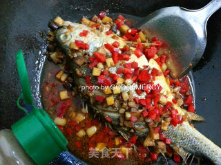 Rich and Peaceful Dry Roasted Yellow Croaker recipe