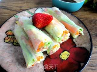 Easy Vietnamese Spring Rolls recipe