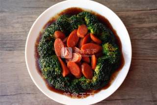Stir-fried Ham with Broccoli recipe