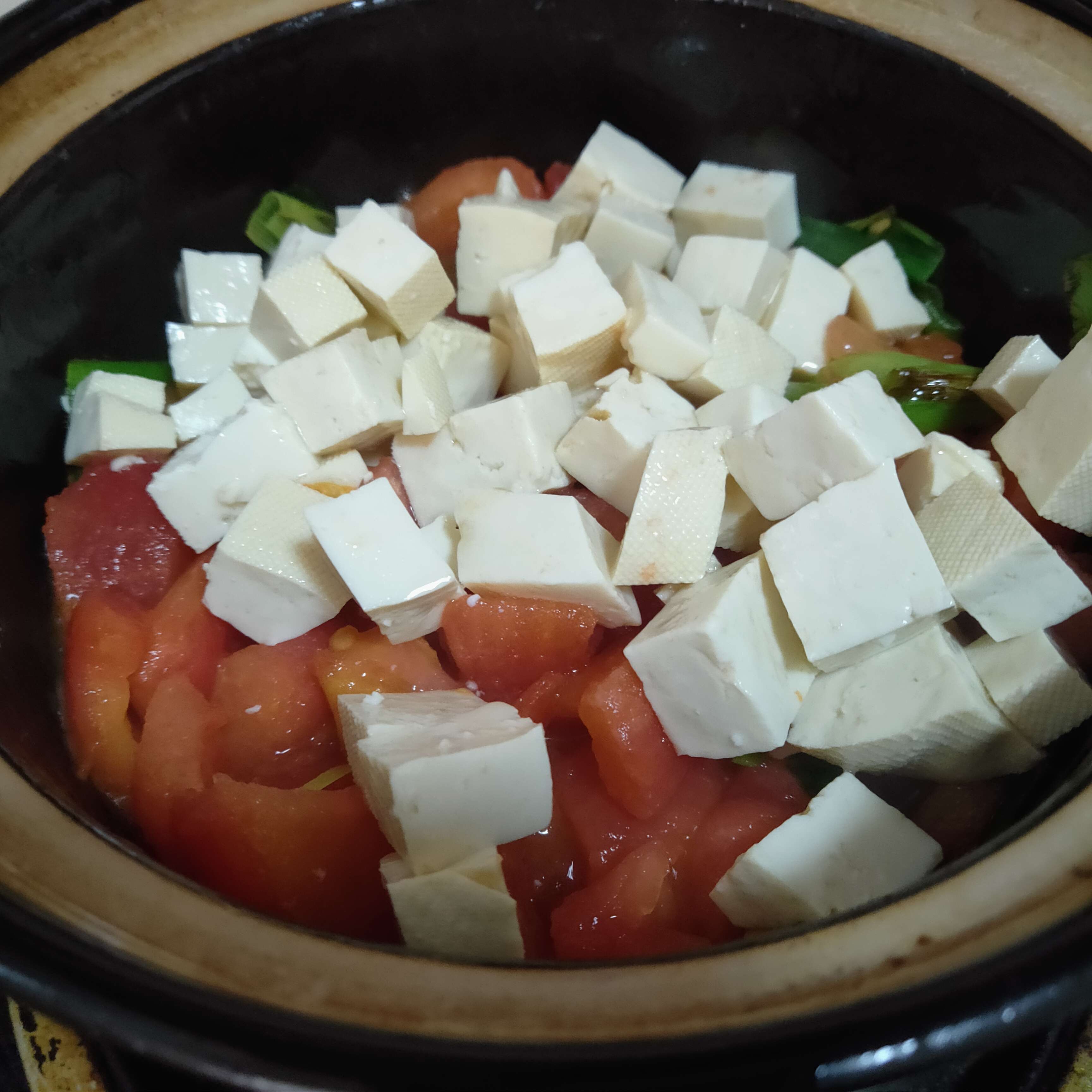 Tomato Tofu Soup recipe