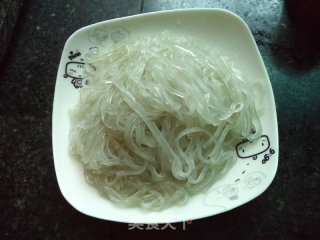 Fried Sauce Crystal Vermicelli recipe