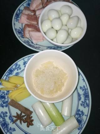 Braised Pork with Quail Eggs recipe