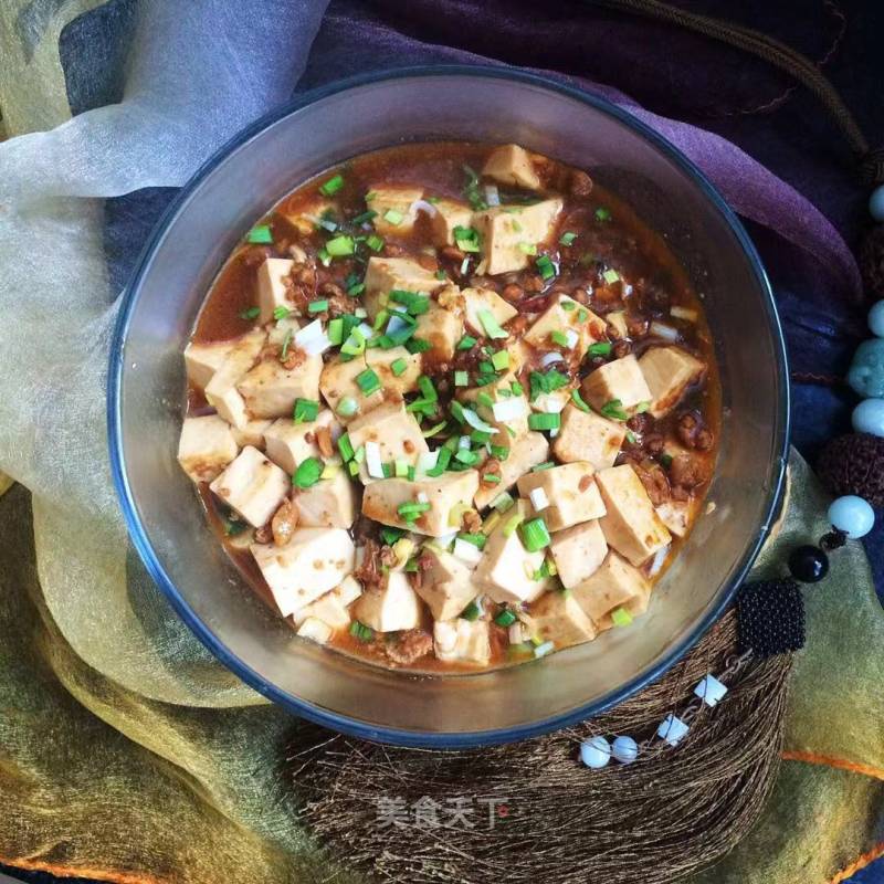 Soft Tofu Stew with Minced Pork recipe